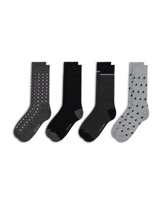 Dress Crew Socks, Pack of 4
