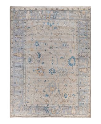 Colorful Oushak M1945 Area Rug, 9'10" x 13'5"