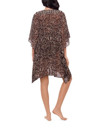 Topkapi Printed Lace Up Caftan