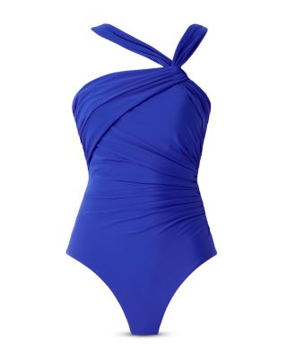 Rock Solid Europa Asymmetric Underwire One Piece Swimsuit