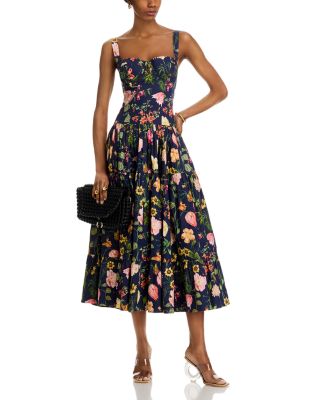 Santiago Floral Midi Dress
