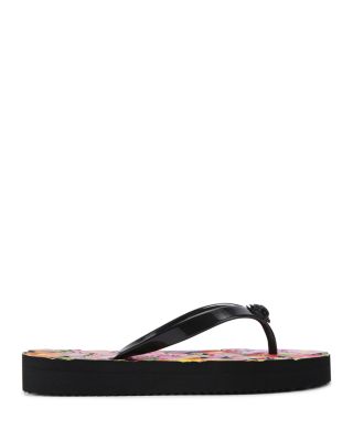 KURT GEIGER LONDON - Women's Kensington Q Flip Flop Sandals