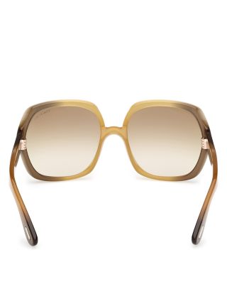 Saffron Square Sunglasses, 60mm