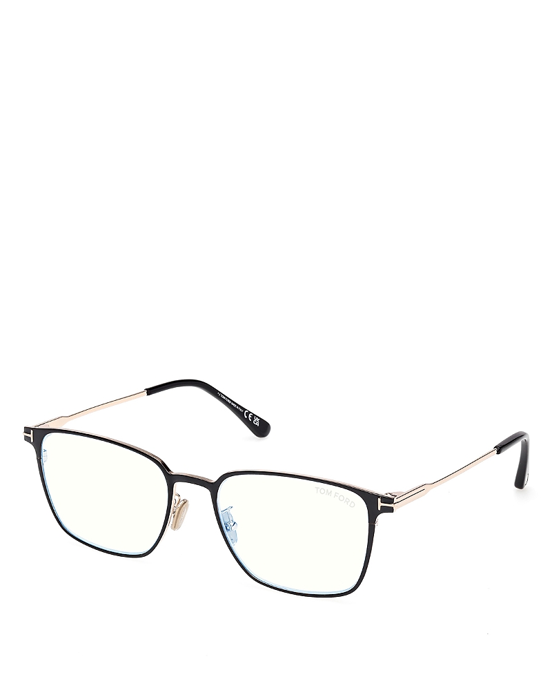 Tom Ford Square-frame Glasses In Black