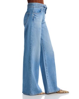Rio High Rise Wide Leg Jeans in Blondie