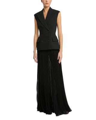 Crepe Sculpt Sleeveless Top