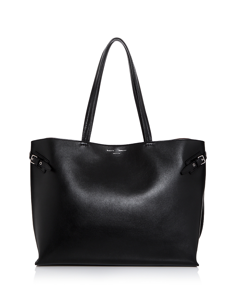 Proenza Schouler Days Smooth Leather Tote Bag In Black