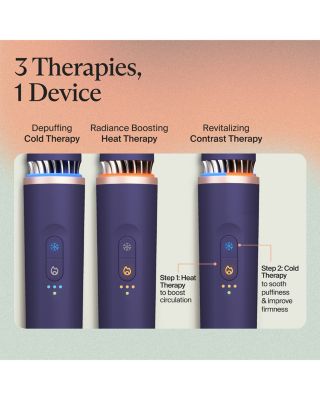 Theraface Depuffing Hot & Cold Therapy Skin Care Wand - Indigo