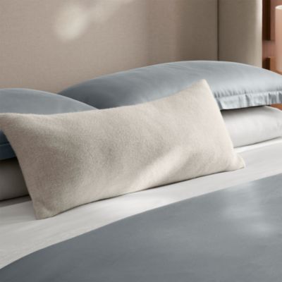 Reserve Alpaca Pincheck Decorative Lumbar Pillow