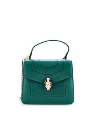 Pre-Owned Bvlgari - Serpenti Forever Top Handle Bag Leather