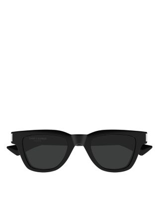 SAINT LAURENT Jacques Squared Sunglasses, 47mm | Bloomingdale's