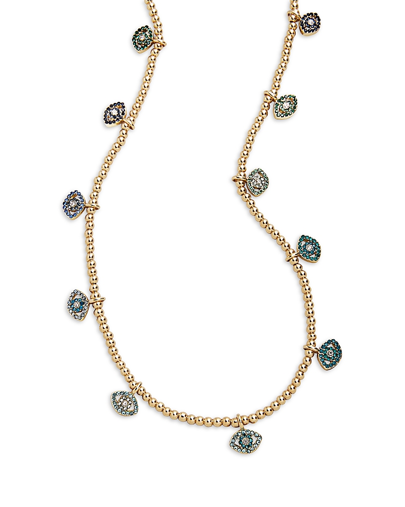 Baublebar Eye To Eye Pisa Necklace, 17-20 In Multi/gold