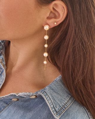Madeline Imitation Pearl Drop Earrings