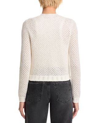 Blanca Sequinned Cropped Cardigan