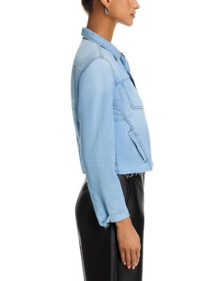 Janelle Button Front Denim Jacket