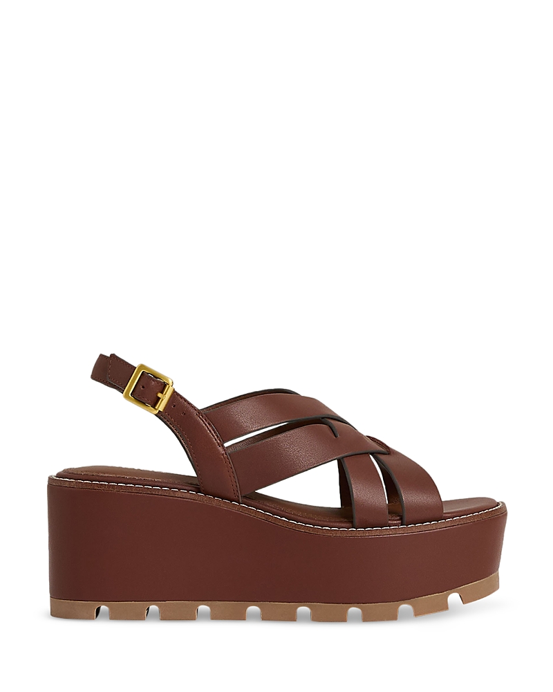 Reiss Women's Platform Wedge Sandals