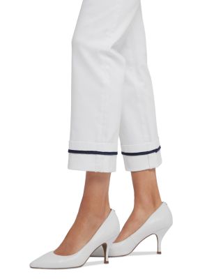 Marilyn Mid Rise Straight Ankle Jeans