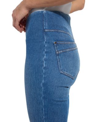 Dara High Rise Seamed Hem Crop Jeans