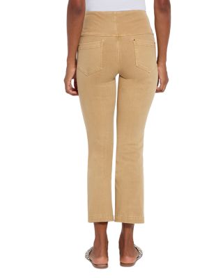 High Rise Ankle Baby Bootcut Jeans in Mid Wash