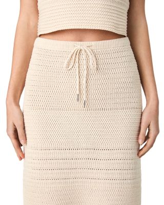 Nellis Collage Sleeveless Top & Side Slit Skirt