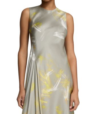 Silk Asymmetric Dress
