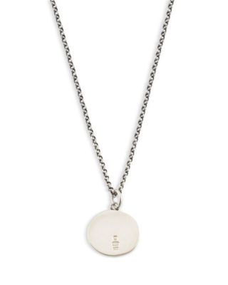 Serge DeNimes - Silver Minimal Hallmark Necklace