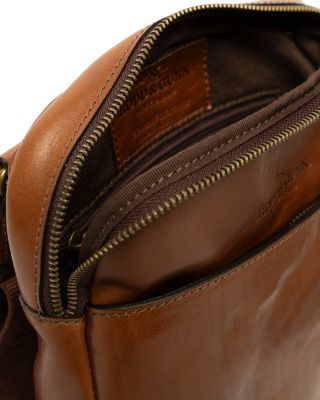 Cambridge Leather Crossbody Satchel