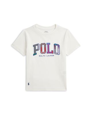 Ralph Lauren - Boys' Madras Logo Cotton Jersey Tee - Little Kid
