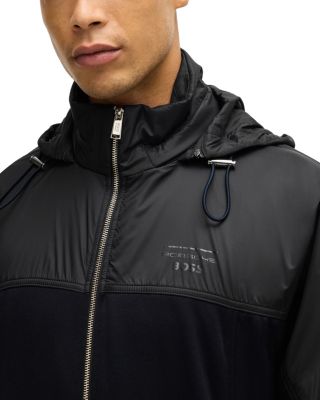 BOSS ジップアップフーディー 　『Steele 85』 BOSS Steele Hooded Zip Front Jacket | Bloomingdale's