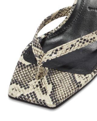 Women's Wilma Snake Embossed Sandals