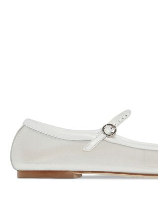 Women's Uma Mesh Leather Flats