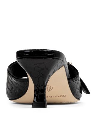 Women's Buckle Mule Slide Sandals