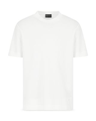 Short Sleeve Jacquard Textured Tee