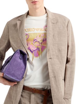 Cotton Flamingo Motif Tee