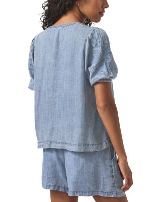 Cayden Indigo Blouse