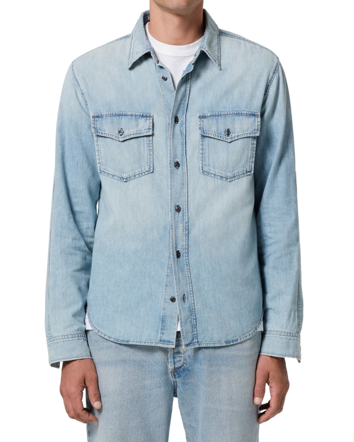 Citizens Of Humanity Citizens of Humanity Cairo Denim Utility Shirt in Tempo