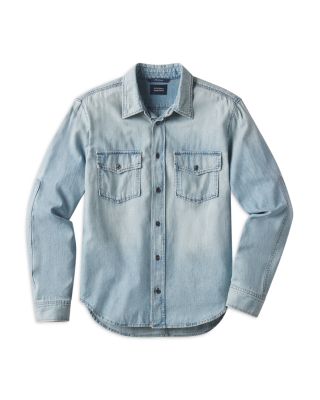 Cairo Denim Utility Shirt in Tempo