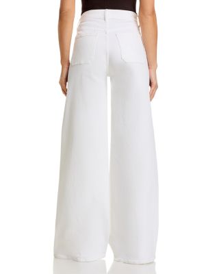 Lil Patch Pocket Undercover Sneak High Rise Wide Leg Jeans in Fairest Of Them All