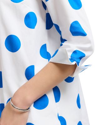Agnes 3/4 Sleeved Dot Shirt