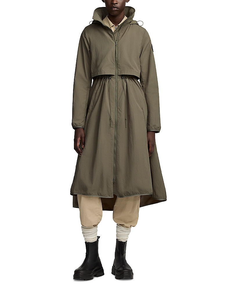 Shop Canada Goose Sinclair Long Coat In Smokey Sage