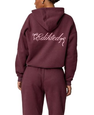 Sasha Bow Detail Hoodie