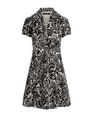 ralph lauren floral crepe short sleeve dress Polo Ralph Lauren Floral Crepe Short-sleeve Dress