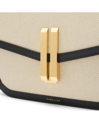 Vancouver Leather & Canvas Handbag