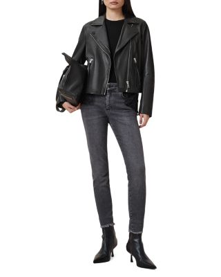 Dalby Leather Biker Jacket