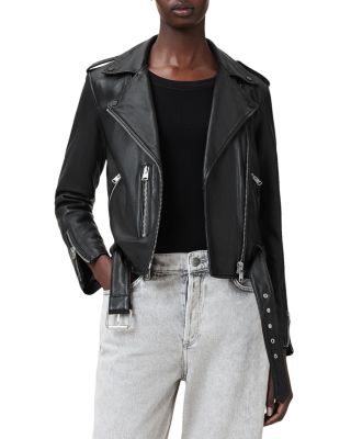Balfern Leather Biker Jacket