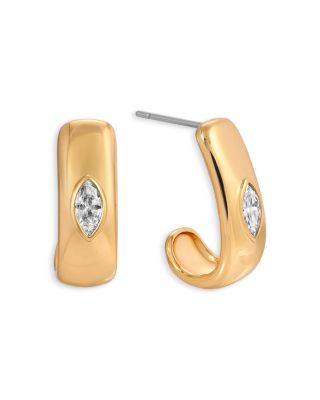 Ettika - Marquise Crystal Hoop Earrings