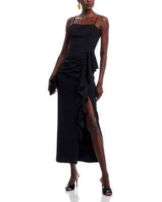 AQUA - Ruffled Dress - Exclusive