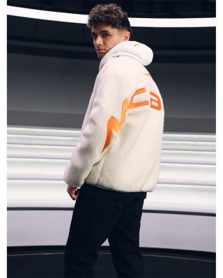 McLaren Oversized Embroidered Fleece Jacket