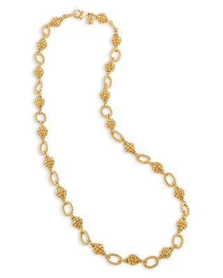 Berry & Bead Chain Necklace, 24"
