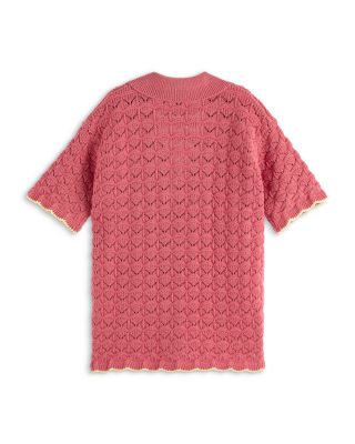 Girls' Scalloped Knitted Shirt - Little Kid, Big Kid